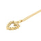 Collier Collier Chaîne + pendentif Or jaune Diamant 58 Facettes 578623CD