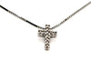 Collier Collier Croix Or blanc Diamant 58 Facettes 1641624CN