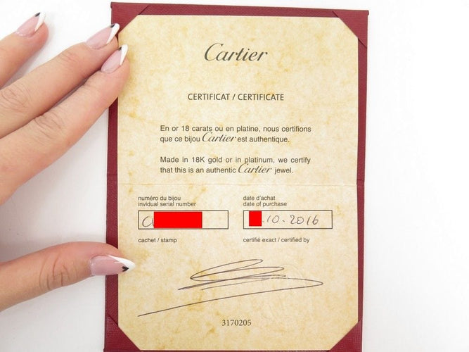 Bague 65 bague CARTIER tank francaise or blanc 18k 58 Facettes 258021