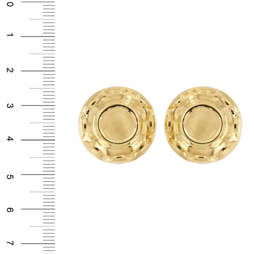 Boucles d'oreilles Boucles d'oreilles bombées 58 Facettes 27831