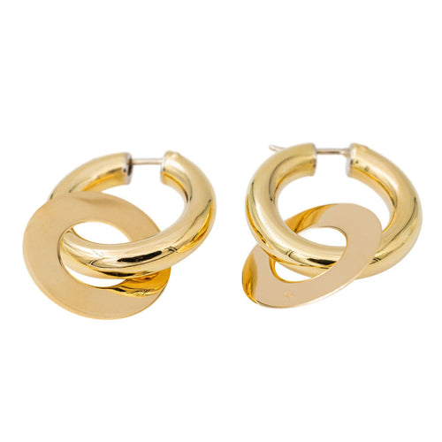 Boucles d'oreilles Boucles d'oreilles Créoles Or jaune 58 Facettes 2672868CN