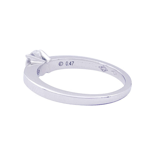 Bague 51 Bague solitaire Cartier "Déclaration" platine, diamant. 58 Facettes 33611