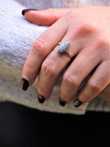 Bague 52 Bague Marquise Or jaune Diamant 58 Facettes 1692805CN