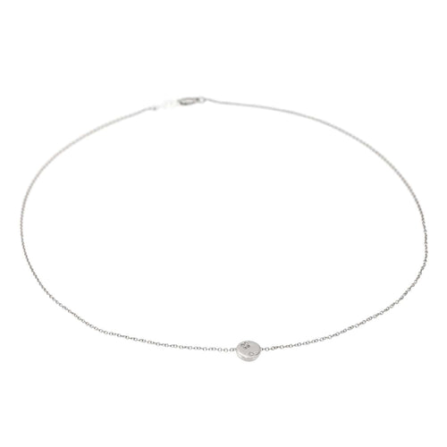Collier Collier Or blanc Diamant 58 Facettes 2505454CN