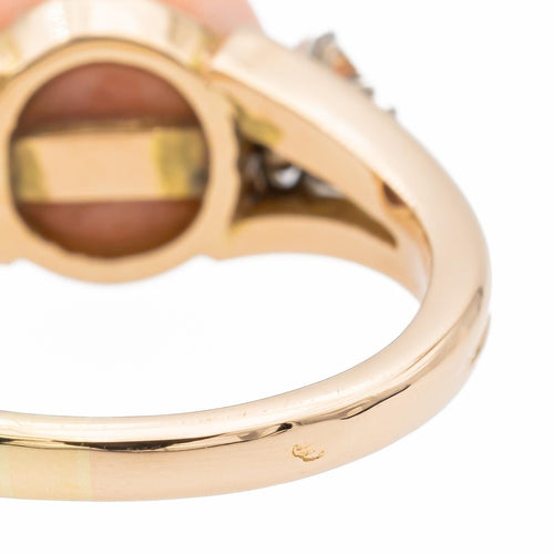 Bague 53 Bague Or jaune Corail 58 Facettes 2538673CN