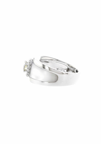 Bague 55 Bague MAUBOUSSIN Tu es mon Soleil en Or Blanc 750/1000 58 Facettes 58183-53621