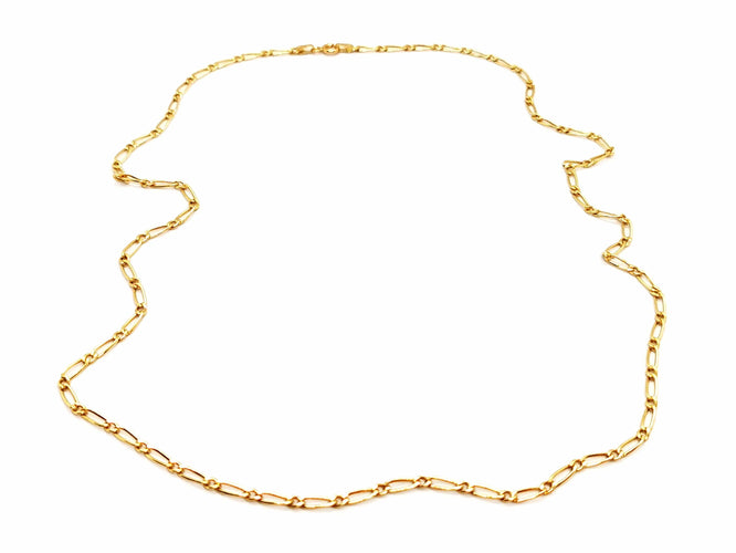 Collier Collier Maille figaro Or jaune 58 Facettes 1641390CN