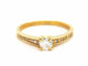 Bague 53 Bague Solitaire Or jaune Diamant 58 Facettes 578745RV