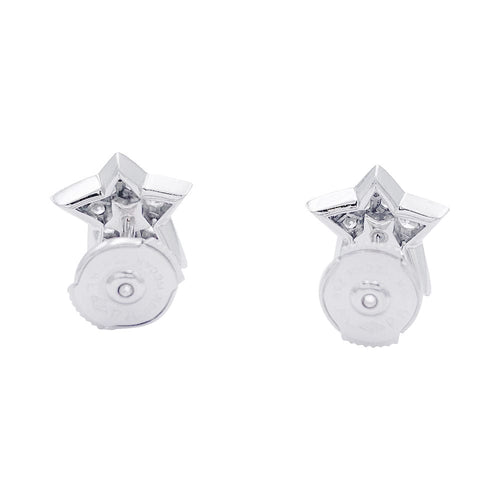 Boucles d'oreilles Boucles d'oreilles Chanel, "Comète", or blanc, diamants. 58 Facettes 32612
