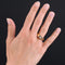 Bague 57 Chevalière occasion en or et diamant 58 Facettes 22-408