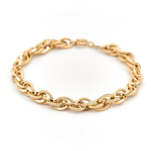 Bracelet Bracelet Maille forçat  Or jaune 58 Facettes 1641355CN