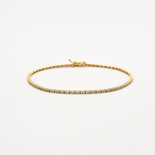 Bracelet Bracelet ligne fine Diamants 58 Facettes