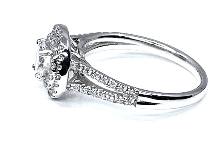 Bague 50 Bague diamant 0,40 carat E VS2 58 Facettes AB262