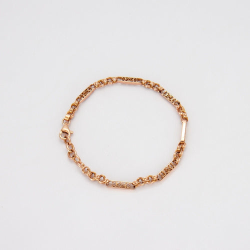 Bracelet Bracelet vintage Or rose 58 Facettes