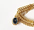 Bracelet Bracelet maille américaine or jaune et breloques 58 Facettes
