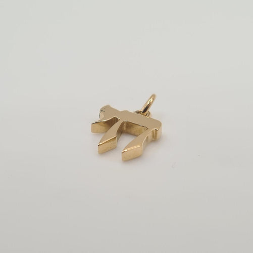 Pendentif Pendentif "HAI" or jaune 18 carats 58 Facettes