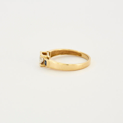 Bague 53.5 Bague fine Diamant Saphirs 58 Facettes 240043