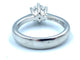 Bague Solitaire Bucherer diamant 0,60ct 58 Facettes