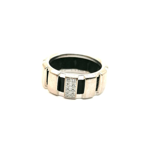 Bague 49 Bague Chaumet Classe One Or Blanc 58 Facettes 2489