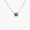 Collier Collier Pendentif Rubis birman 58 Facettes