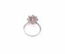 Bague Bague Marguerite rubis et diamants or blanc 58 Facettes RA-607/12