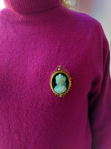 Broche Broche Camée Sur Onyx Napoléon III 58 Facettes 556