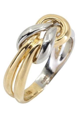 Bague 50.5 BAGUE NŒUD D'HÉRACLÈS 58 Facettes 047191