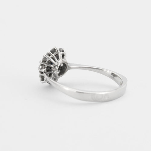 Bague 52.5 Bague petite Marguerite Saphir Diamants 58 Facettes EL2-115