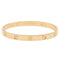 Bracelet Cartier Bracelet Jonc Love Or jaune Diamant 58 Facettes 2470645CN