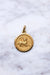 Pendentif Pendentif médaille or jaune vintage astrologique Bélier 58 Facettes