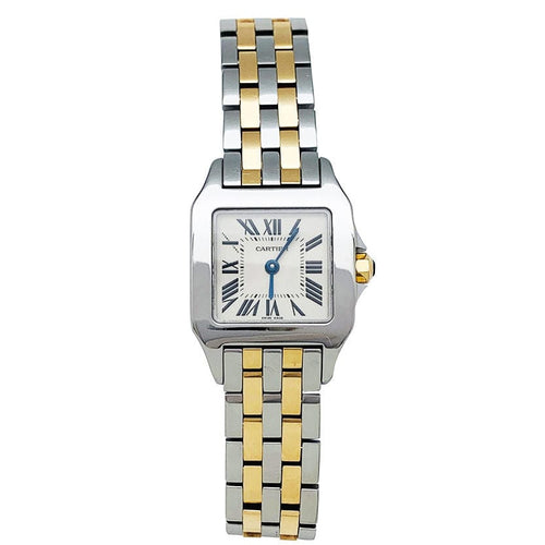 Montre Montre Cartier, "Santos demoiselle", or et acier. 58 Facettes 31309