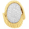 Bague 52 Bague or jaune et diamants 58 Facettes 61E00002