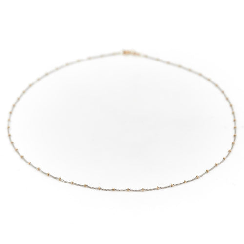 Collier Collier Or blanc 58 Facettes 1969317CN