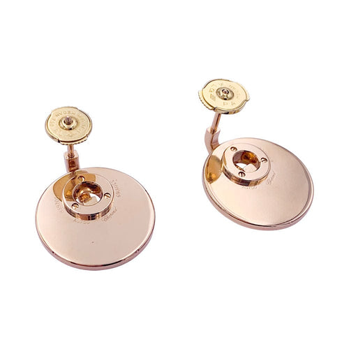 Boucles d'oreilles Boucles d'oreilles Chopard, "Xtravaganza", or rose, diamants. 58 Facettes 32700