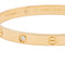 Bracelet Cartier Bracelet Jonc Love Or jaune Diamant 58 Facettes 2470645CN