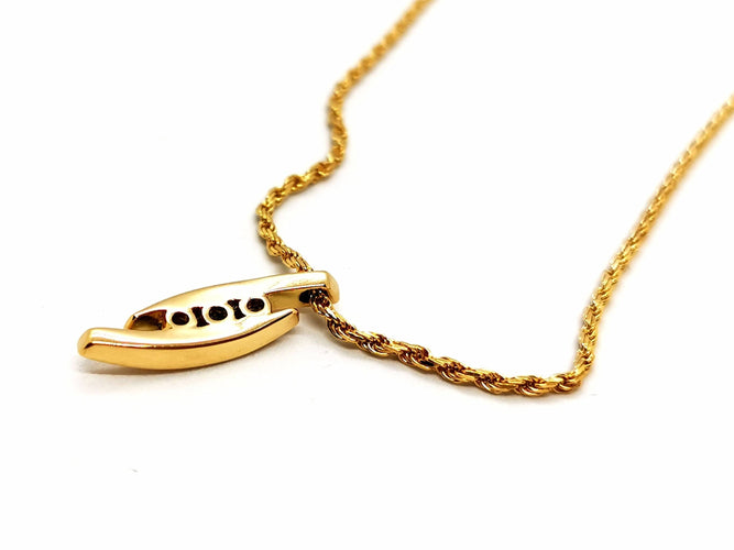 Collier Collier Trilogie Or jaune Diamant 58 Facettes 1833157CN