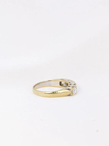 Bague Bague jarretière diamants 0,75 ct 58 Facettes J105