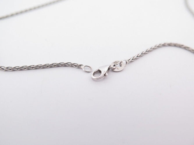 Collier collier pendentif TIFFANY & CO cle rosace platine diamants 58 Facettes 248507