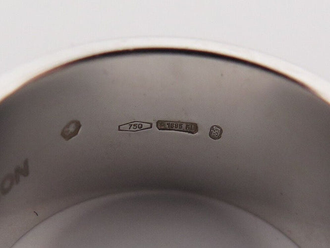 Bague 52 bague GUCCI icon monogramme gg en or blanc 18k 58 Facettes 256723