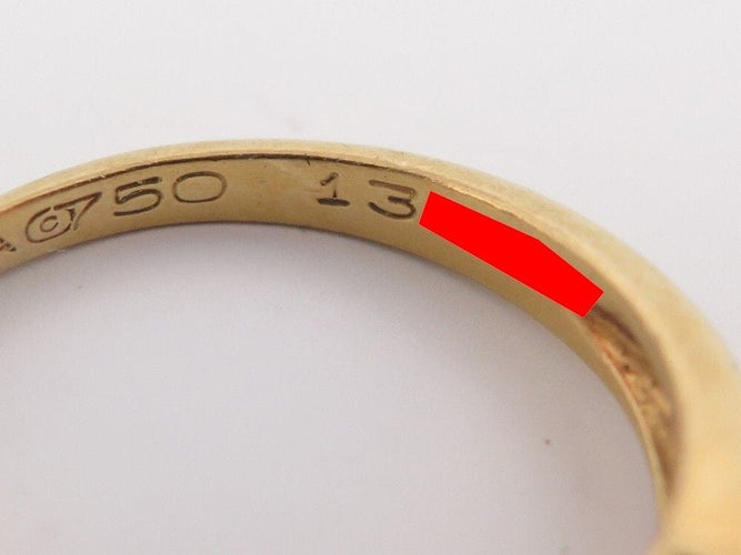 Bague 51 vintage bague monture VAN CLEEF & ARPELS sertie de 11 diamants 0.88ct t51 58 Facettes 250925