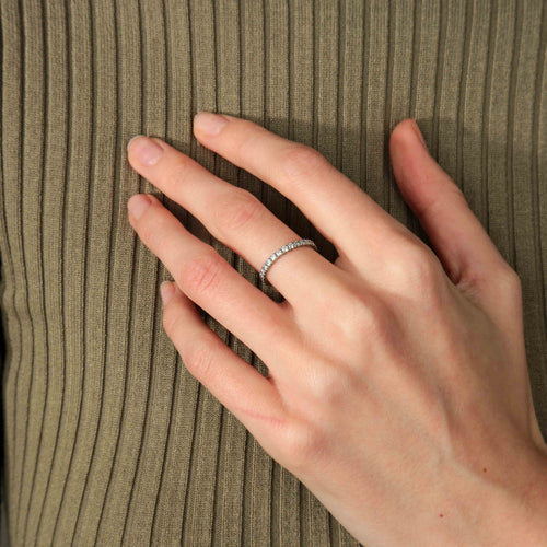 Bague BAGUE STYLE ALLIANCE OR & DIAMANTS 58 Facettes BO/220097