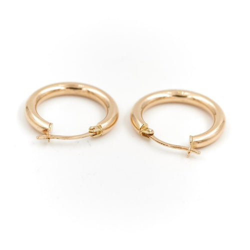 Boucles d'oreilles Boucles d'oreilles Créoles Or jaune 58 Facettes 1933756CN