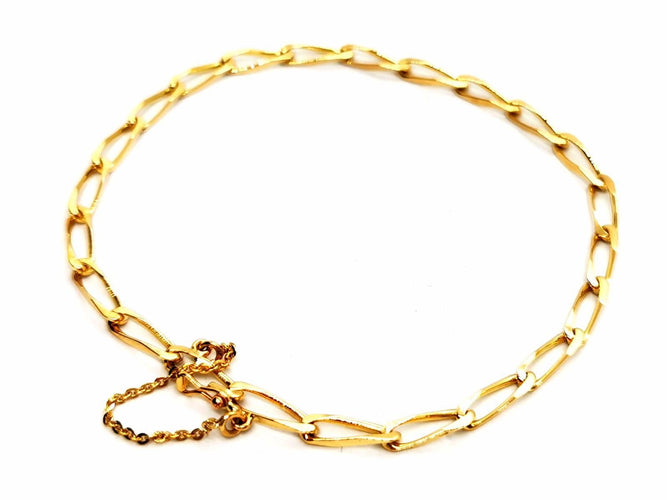 Bracelet Bracelet Maille cheval Or jaune 58 Facettes 1718090CN