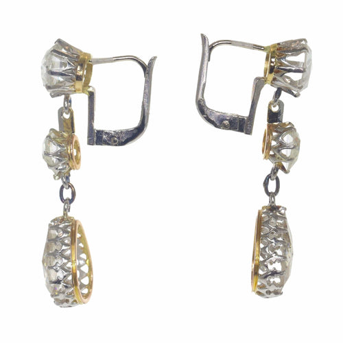 Boucles d'oreilles Pendantes, diamants 58 Facettes 23060-0078
