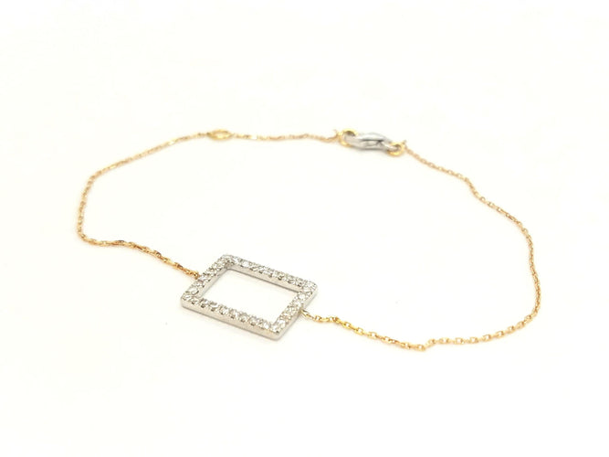 Bracelet Bracelet Graphique Or rose Diamant 58 Facettes 579213RV