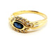 Bague 57 Bague Or jaune Saphir 58 Facettes 1875614CN
