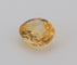 Gemstone Saphir jaune non chauffé non traité 0.94cts 58 Facettes 157