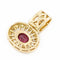 Pendentif Pendentif Or jaune Rubis 58 Facettes 2057908CN