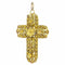 Pendentif Pendentif croix en filigrane d'or 58 Facettes 22298-0347