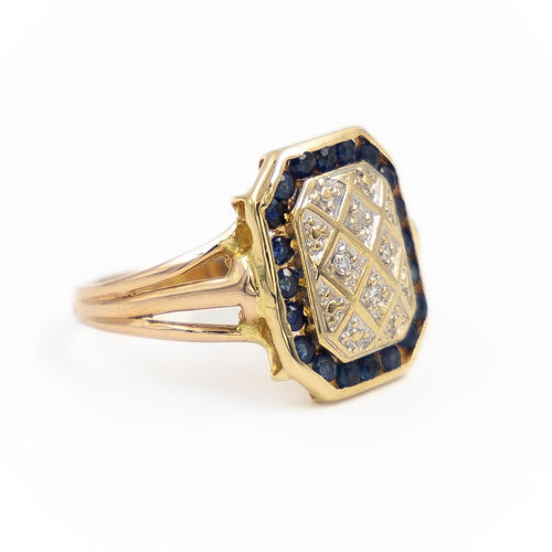 Bague 50 Bague Chevalière Or jaune Diamant 58 Facettes 1649330CN